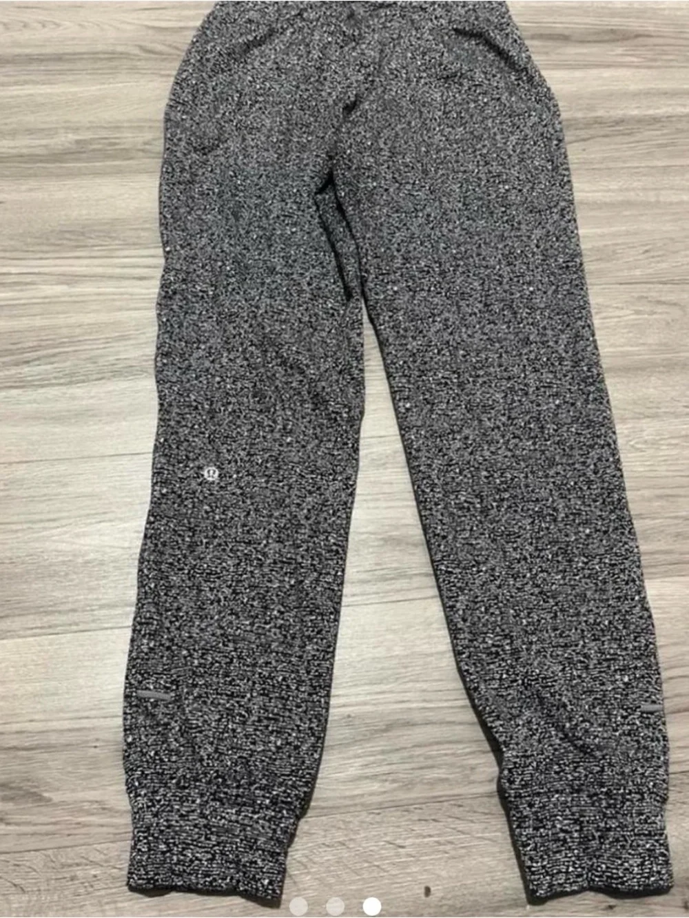 lululemon Gray Marled Drawstring Joggers